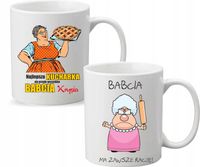 FOTO KUBEK z nadrukiem PREZENT dla babci BABCIA