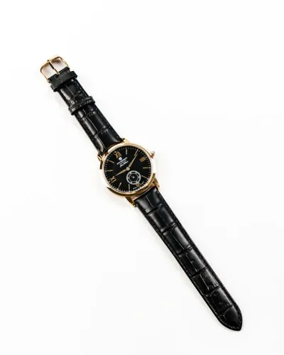 zegarek męski elegancki na pasku pudełko na Arena.pl