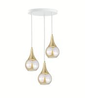 Lampa wisząca 3xE27 LACRIMA WHITE