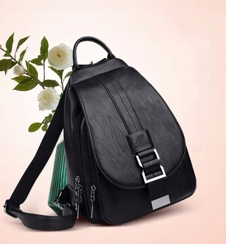 PLECAK DAMSKI PLECACZEK MIEJSKI DO SZKOŁY PRACY EKO SKÓRA VINTAGE TORBA 2W1 na Arena.pl