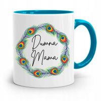 Kubek Błękitny Dla Mamy Dumna Mama Prezent Z Nadrukiem Ze Zdjęciem