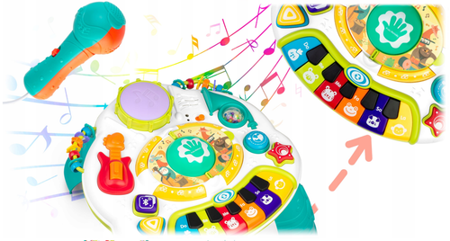 DLA DZIECI INTERAKTYWNY STOLIK MUZYCZNY na Arena.pl