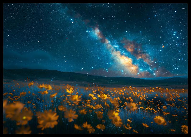 Plakat 59,4x42cm Nocne Niebiosa zdjęcie 2