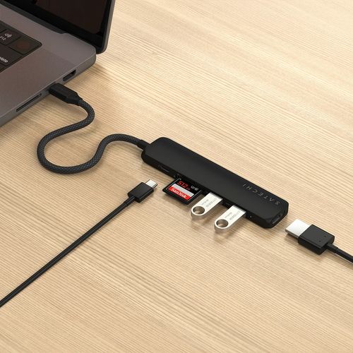 Hub USB Satechi 6-in-1 USB-C Slim Multiport Adapter USB-C na Arena.pl