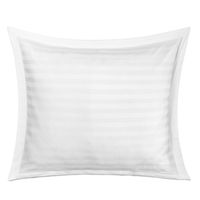 Poszewka satyna bambusowo-bawełniana STRIPE WHITE 70x80 biała