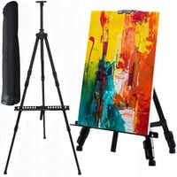 SZTALUGA MALARSKA ALUMINIOWA PLENEROWA TRÓJNOŻNA 170CM + POKROWIEC