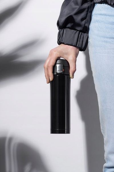 Termos Kubek Termiczny LOCK 440 ml Czarny zdjęcie 2