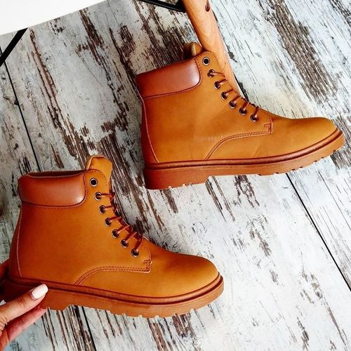 CAMELOWE TRAPERKI Rozmiar - 39 na Arena.pl