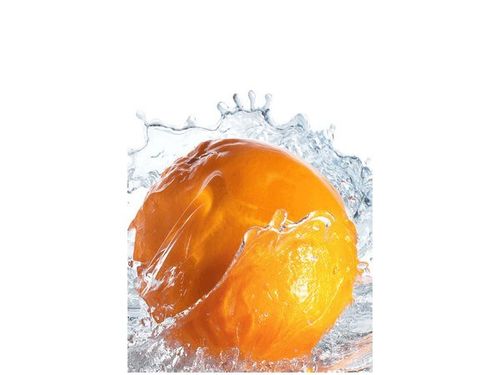 40X60CM POMARAŃCZOWY PLUSK OBRAZ na Arena.pl