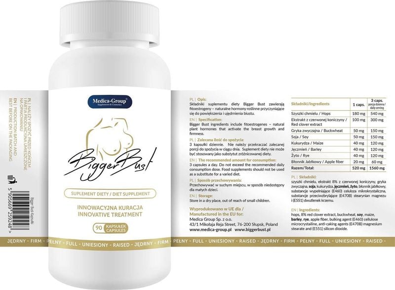 biggerbust - kapsułki medica-group zdjęcie 1