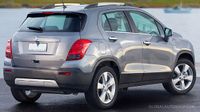 HOLDEN TRAX - Listwy CHROM na drzwi boczne dekoracyjne chromowane