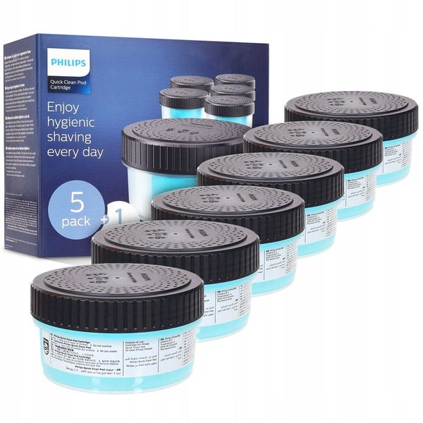 Wkład Quick Clean Pod PHILIPS CC12/50 6 sztuk zdjęcie 1