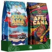 KAWA ZIARNISTA 2KG ZESTAW - ŚWIEŻO PALONA - Z PALARNI KAWY BLUE ORCA COFFE