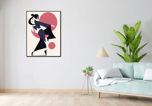 Plakat 75x100cm Dumnym Krokiem na Arena.pl
