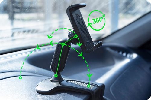 UCHWYT DO SAMOCHODU NA TELEFON KOKPIT DESKĘ KLIPS na Arena.pl