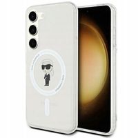 Plecki Karl Lagerfeld do Samsung Galaxy S24 bezbarwny