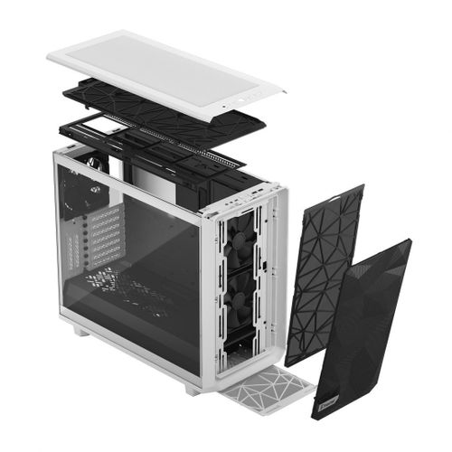 Fractal Design Meshify 2 Clear Tempered Glass White na Arena.pl