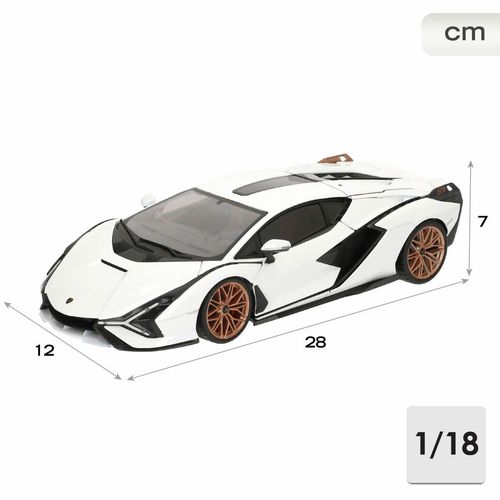 Samochód Bburago GT-Lamborghini Sian FKP 37 1:18 na Arena.pl