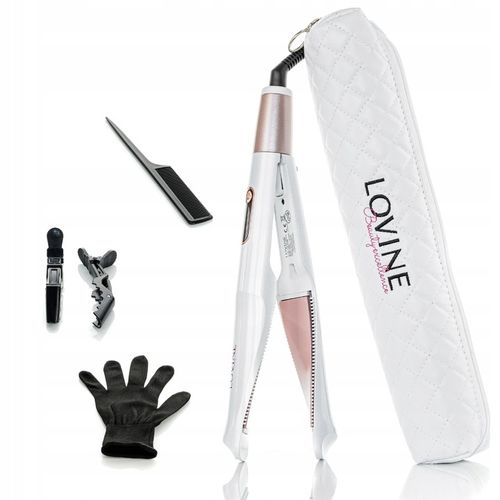 PROSTOWNICA LOKÓWKA DO WŁOSÓW 2w1ceramiczna LOVINE na Arena.pl