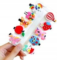 Kolorowe Wsuwki Zestaw Spinek Do Włosów Dziecięce