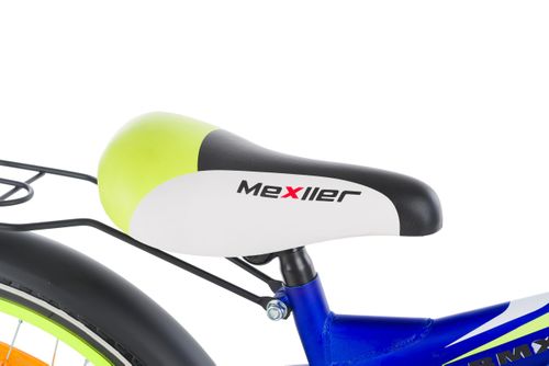 Rower 20 MEXLLER BMX niebiesko-seledyn. mat + koszyk 17r na Arena.pl