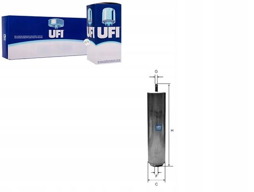 UFI FILTR PALIWA BMW 3 E92 E93 3185100 na Arena.pl