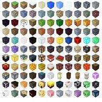 MAGNETYCZNE BLOKI MINECRAFT 200 + 10 LOSOWYCH LALEK