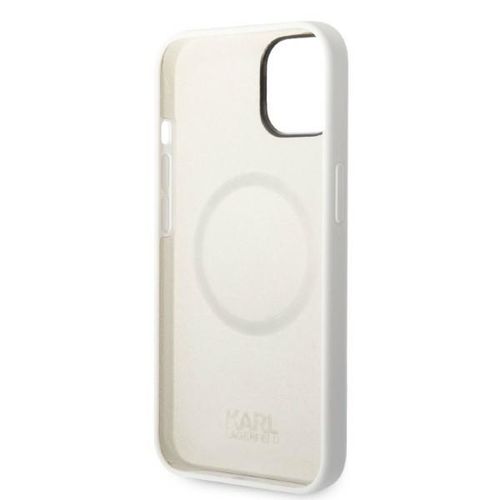Etui Karl Lagerfeld do iPhone 15 Plus, iPhone 14 Plus, Biały, MagSafe na Arena.pl