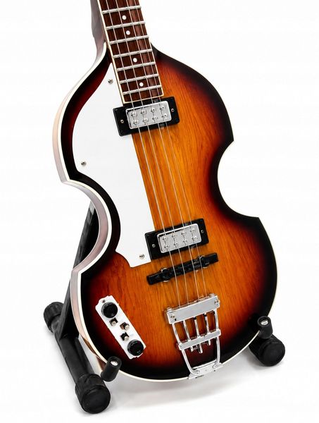 Mini gitara basowa w stylu Paul McCartney, the Beatles, MGT-2028 zdjęcie 4