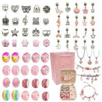 ZESTAW DO ROBIENIA BRANSOLETEK NASZYJNIKÓW ZAWIESZKI KORALIKI PREZENT