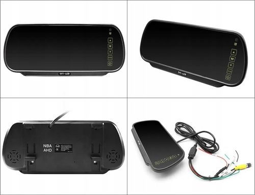 MONITOR EKRAN SAMOCHODOWY AHD LCD 7" CVBS AHD 1080P na Arena.pl