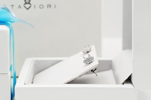 exclusive | brylantowa oprawa kolczyków w 18-karatowym złocie na Arena.pl