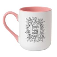 Elegant Biało-Różowy 330 ml