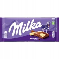 CZEKOLADA MLECZNA MILKA 100g ŁACIATA
