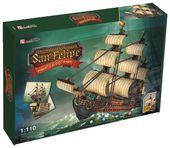 Puzzle 3D Żaglowiec The Spanish Armada San Felipe (248 el.) – CubicFun