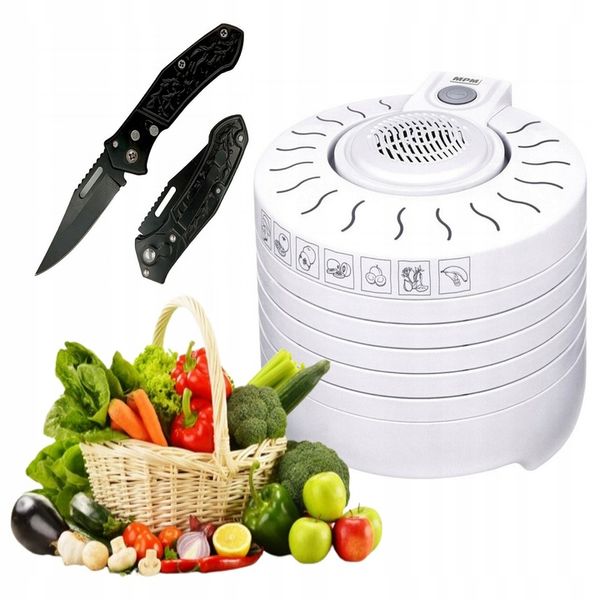 SUSZARKA do grzybów i owoców MPM MSG-01 5 sit 250W zdjęcie 5
