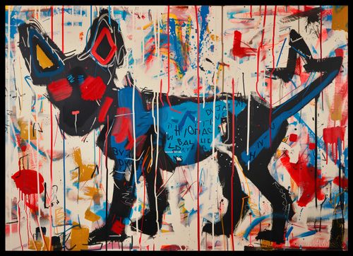 Plakat 70x50cm Miejski Pies na Arena.pl