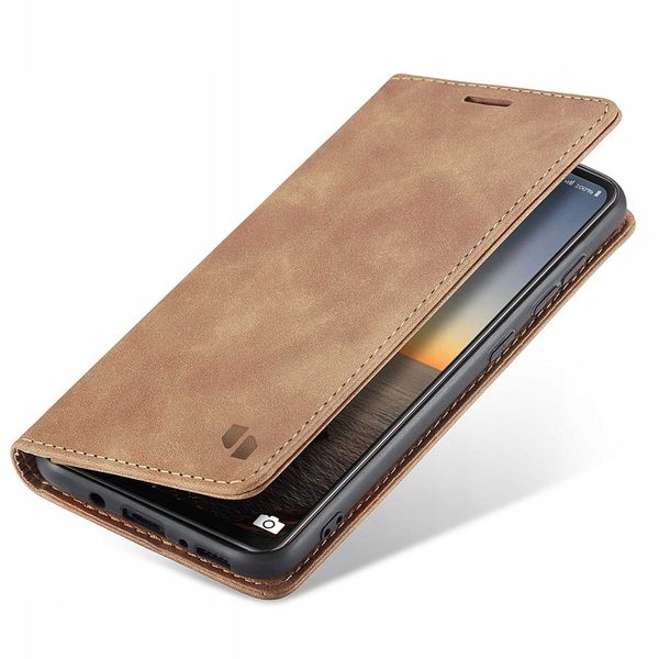 Spacecase Wallet Galaxy A21S Light Brown zdjęcie 2