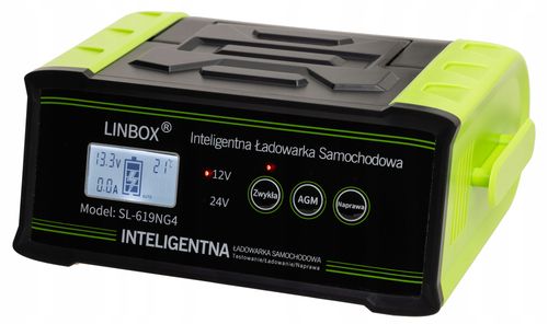 Prostownik Samochodowy do Akumulatorów 24V 12V 30A AGM START-STOP na Arena.pl