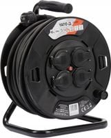 YATO PRZEDŁUŻACZ BĘBNOWY NA BĘBNIE 4 GNIAZDA 40M BUDOWLANY YT-81054 3x1,5MM