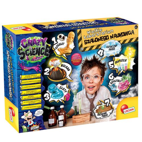 CRAZY SCIENCE LABORATORIUM SZALONEGO NAUKOWCA 7w1 na Arena.pl