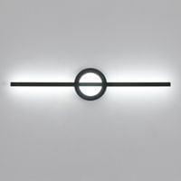 KINKIET SCIENNY LED DO SYPIALNI NASTAWNY NOWOCZESNY CZARNY 11W 3000K-6500K