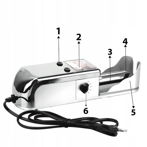 ELEKTRYCZNA MASZYNKA NABIJARKA MASZYNA DO NABIJANIA PAPIEROSÓW GILZ 8mm na Arena.pl