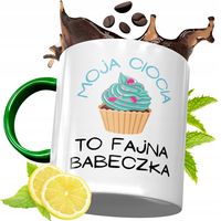 Kubek Zielony Dla Cioci Idealny Prezent