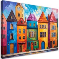 Obraz do pokoju dziecka nastolatka salonu, Abstrakcyjne kolorowe