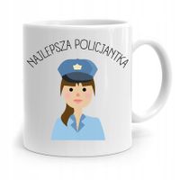 Kubek Dla Najlepszego Policjanta Policjantki Z Nadrukiem Ze Zdjęciem
