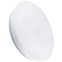 Natynkowa LAMPA sufitowa KAROL 03240 Ideus łazienkowa OPRAWA okrągła LED 24W 4000K plafon IP44 biały