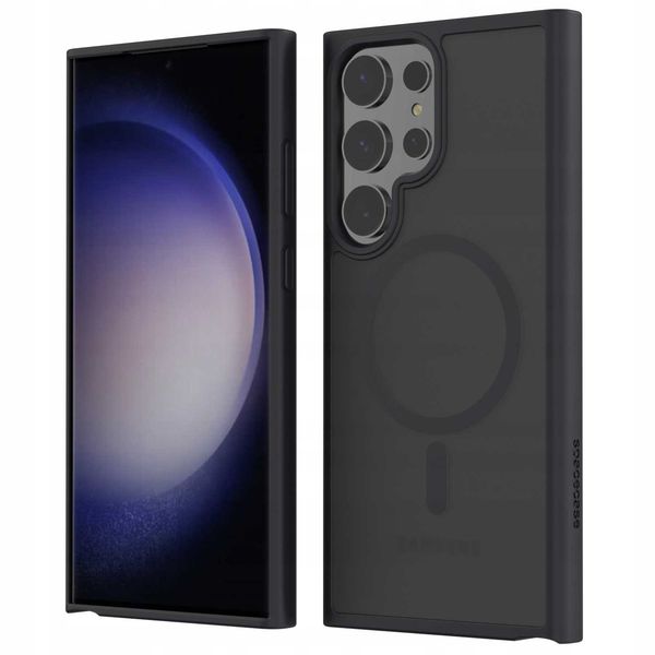 Spacecase Hybrid Mag Galaxy S23 Ultra Black zdjęcie 10
