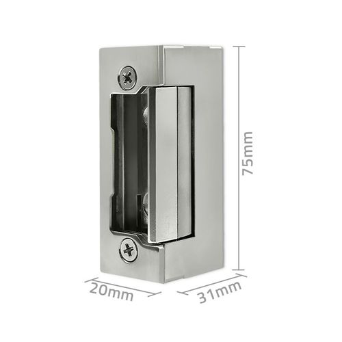 Qoltec Elektrozaczep symetryczny bez pamięci i blokady 12V Stal nierdz na Arena.pl