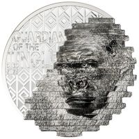 Cook Islands: Reconstruction Gorilla 2 uncje Srebra 2025 Proof